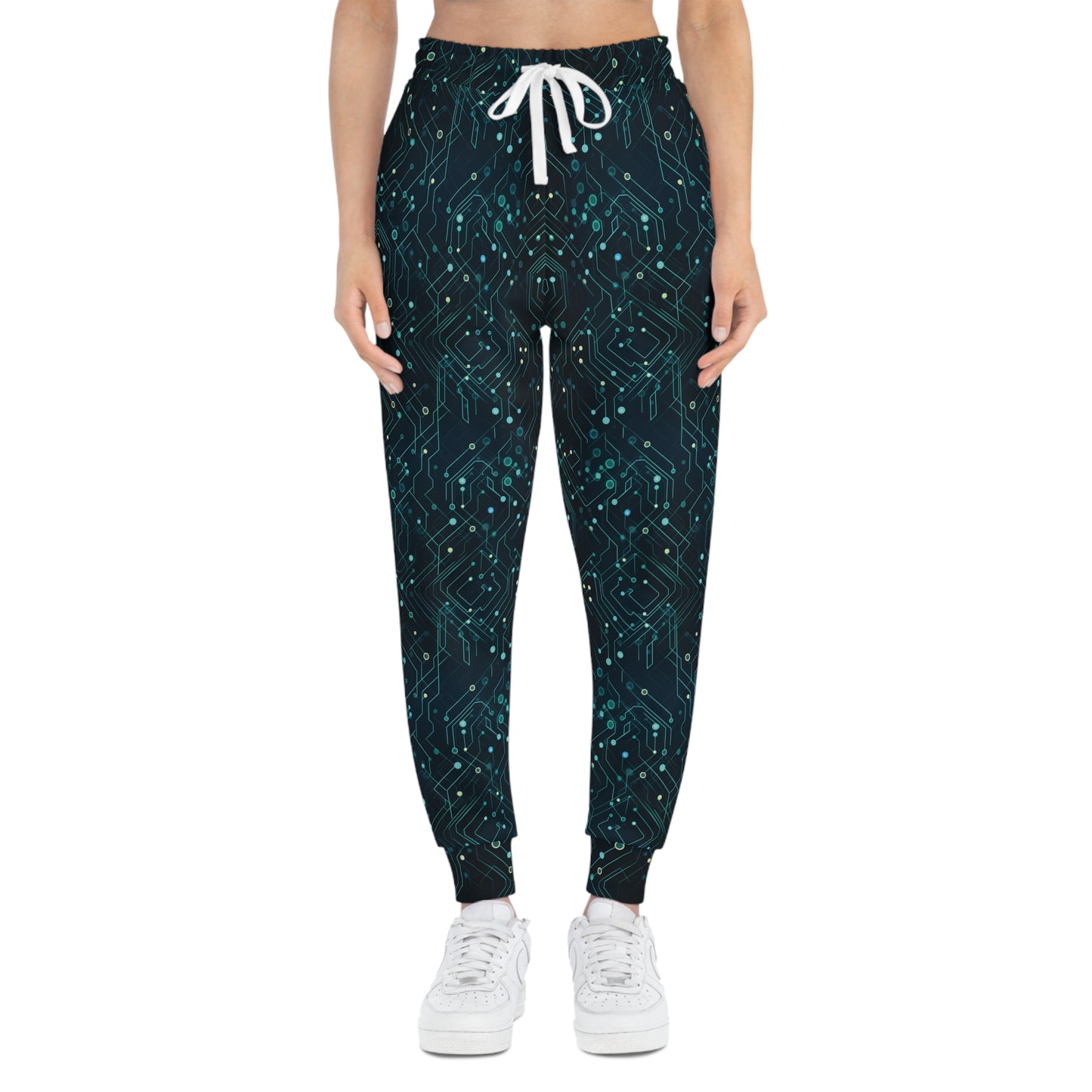 Cyber Connect Athletic Joggers Woman Front