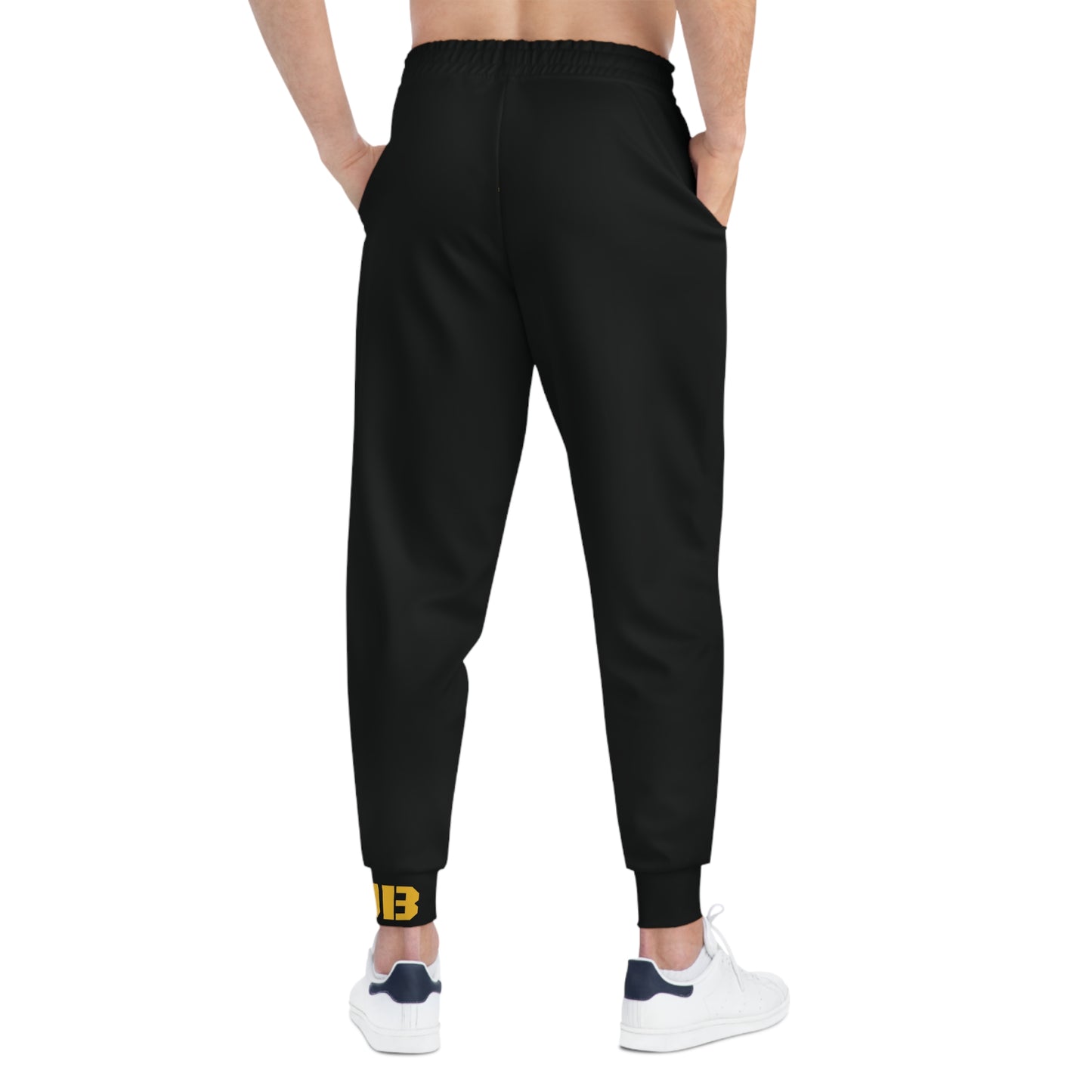 Custom Boxing Athletic Joggers Man Back