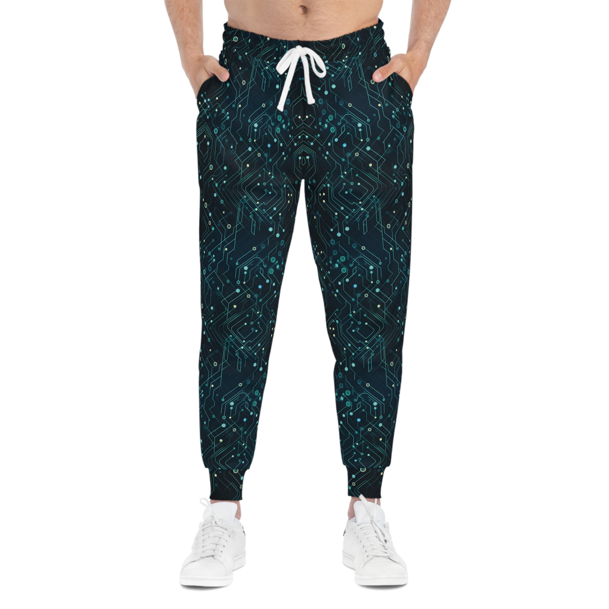 Cyber Connect Athletic Joggers Man Front