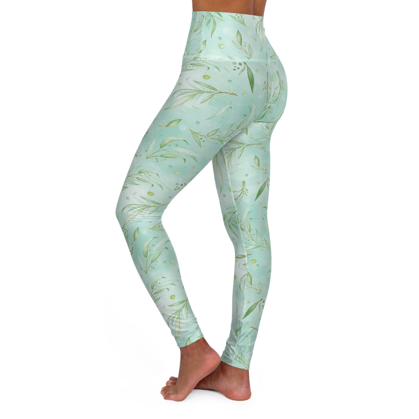 Yoga Mom High Waisted Leggings Left