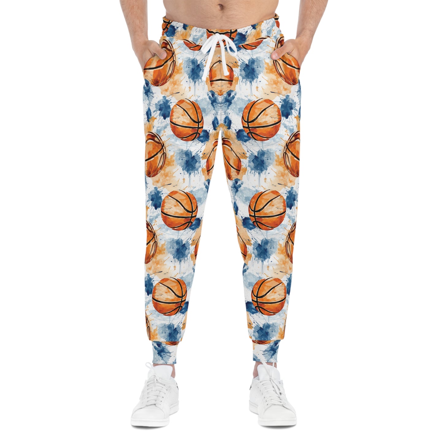 Basketball Fanatic Athletic Joggers Man Front