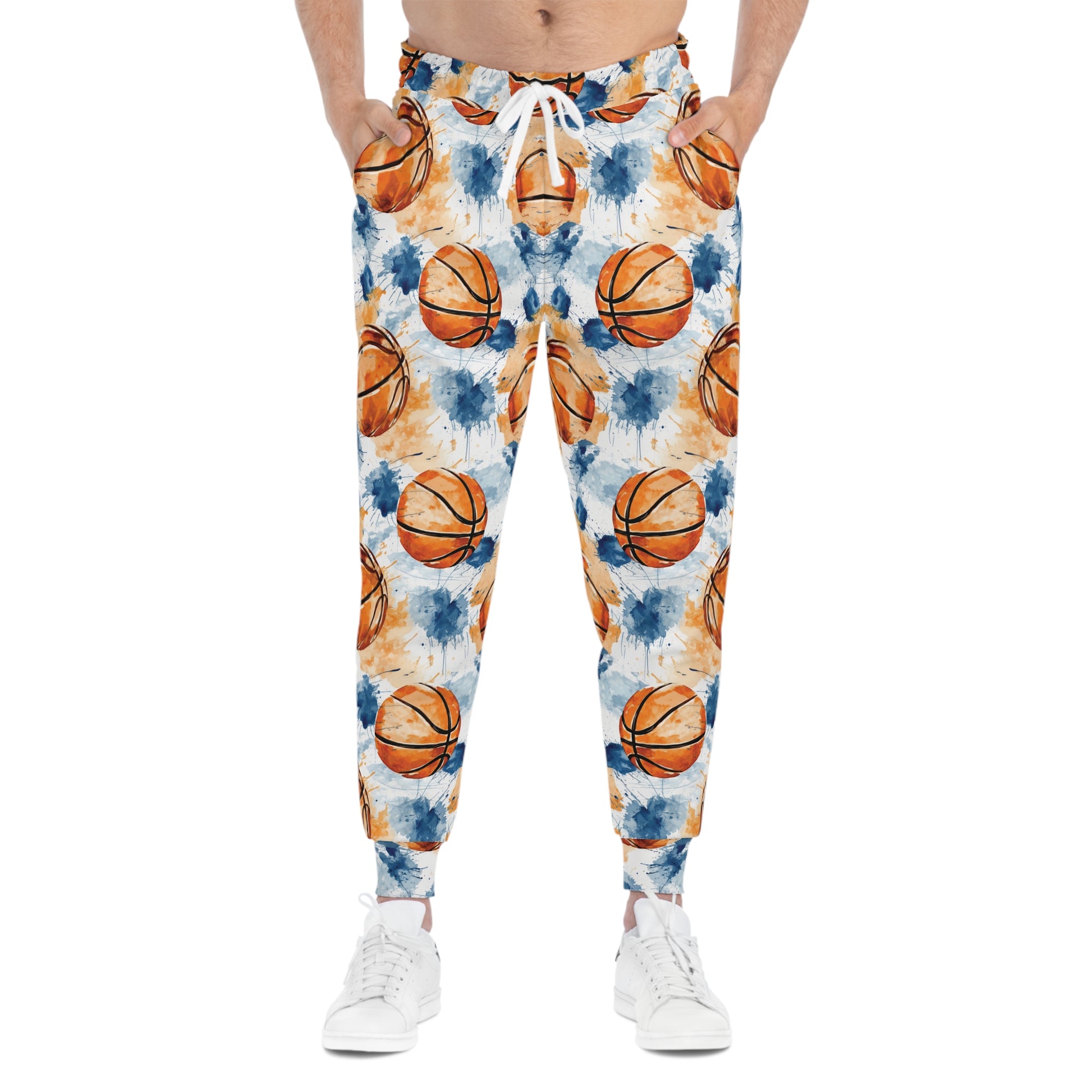 Basketball Fanatic Athletic Joggers Man Front