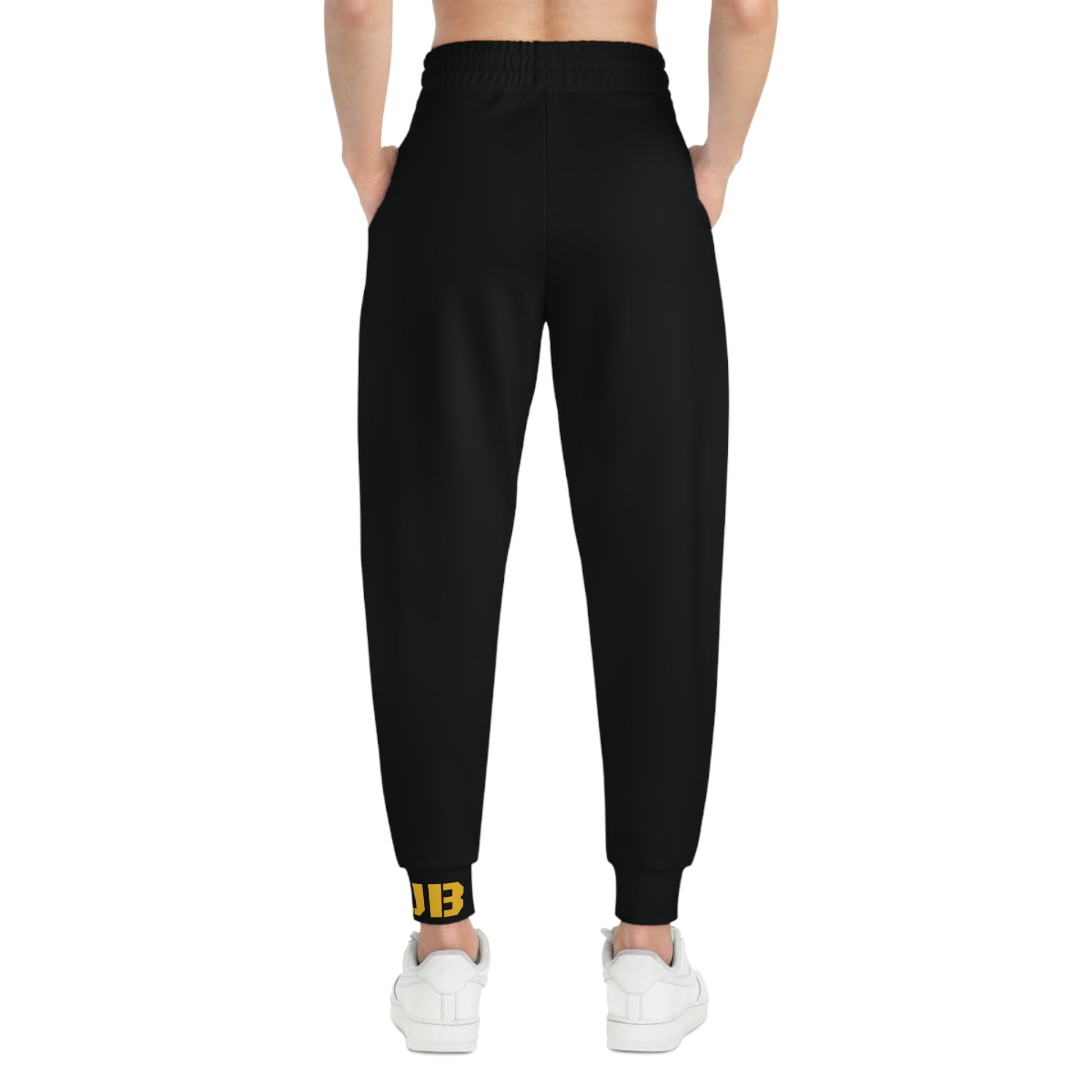 Custom Boxing Athletic Joggers Woman Back