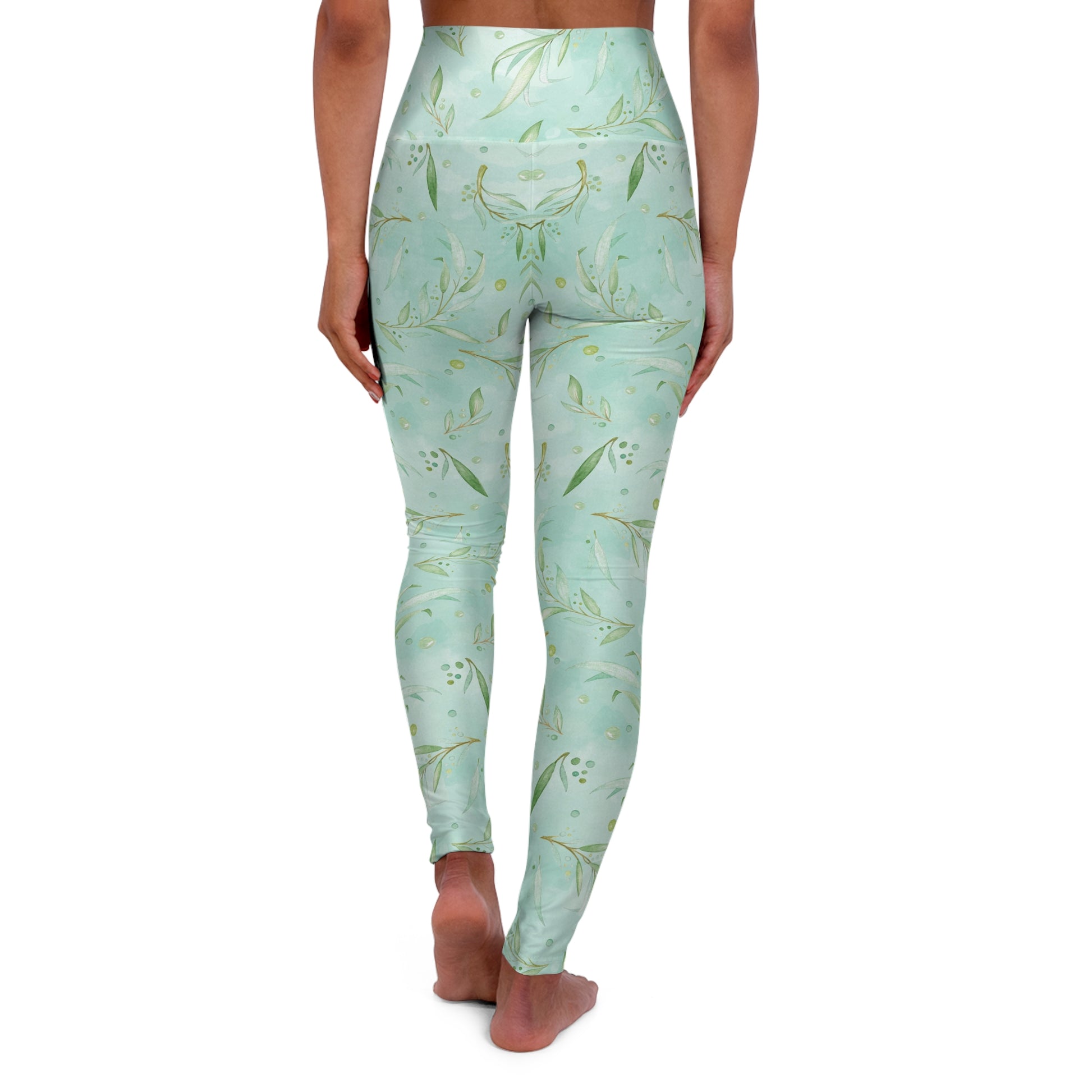 Yoga Mom High Waisted Leggings Back